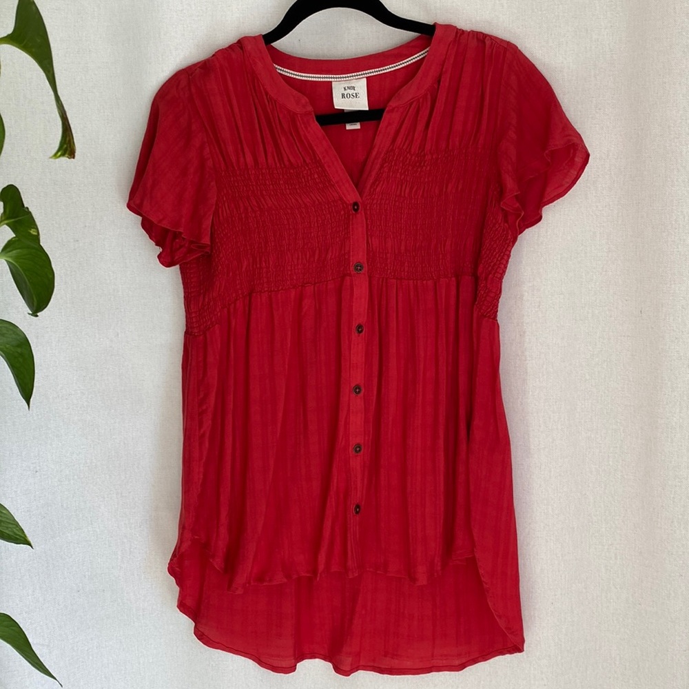 Knox and Rose top / size S / red